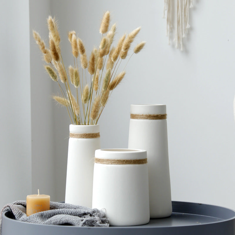 Decorative ceramic vase